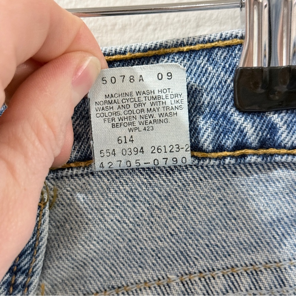 Levi’s 505 Straight Leg Student Fit Jeans W26 L28 - Picture 9 of 9